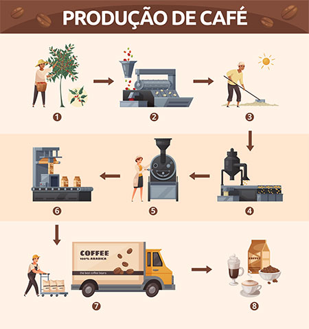 Produção de café